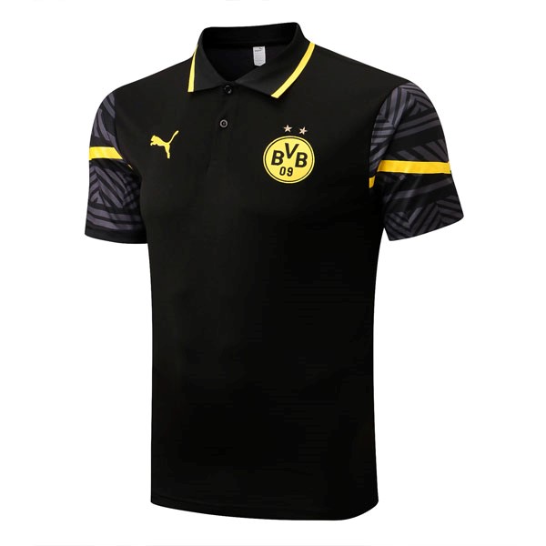 Polo Borussia Dortmund 2022 2023 Negro